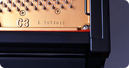機種名・製造番号の確認方法 グランドピアノ